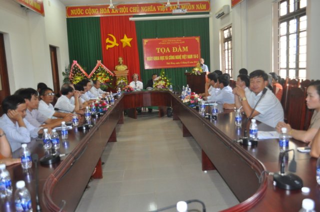 Sở KH&CN tỉnh Đắk Nông tổ chức tọa đàm ngày KH&CN 18-5-2014